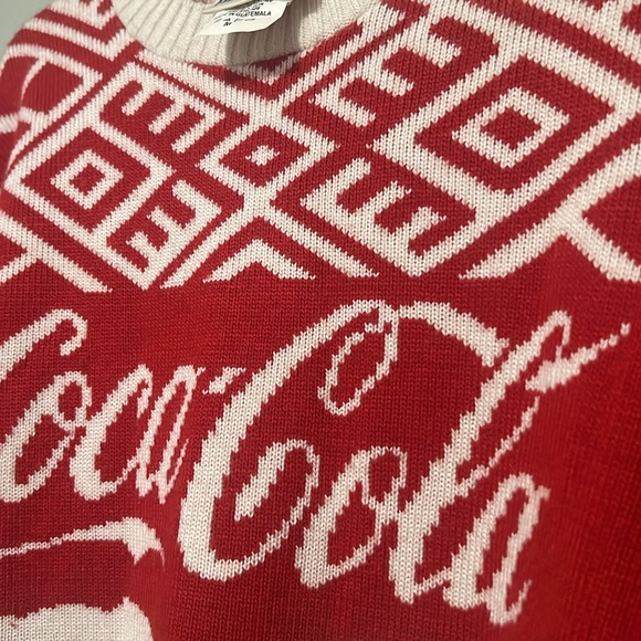 Coca Cola Sweater (Medium)(Red/white) - Picture 2 of 4